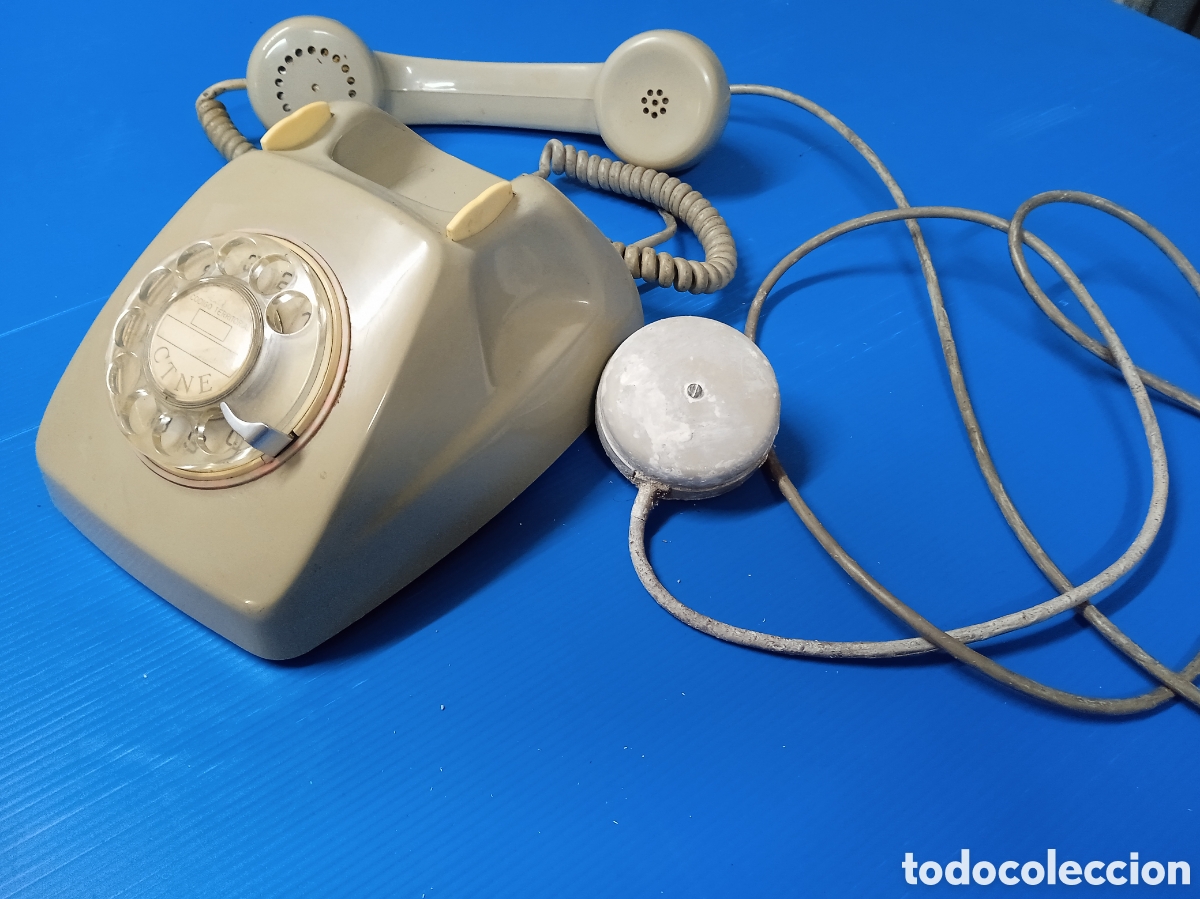 Tel&eacute;fonos: Antiguo tel&eacute;fono sobremesa - Foto 3