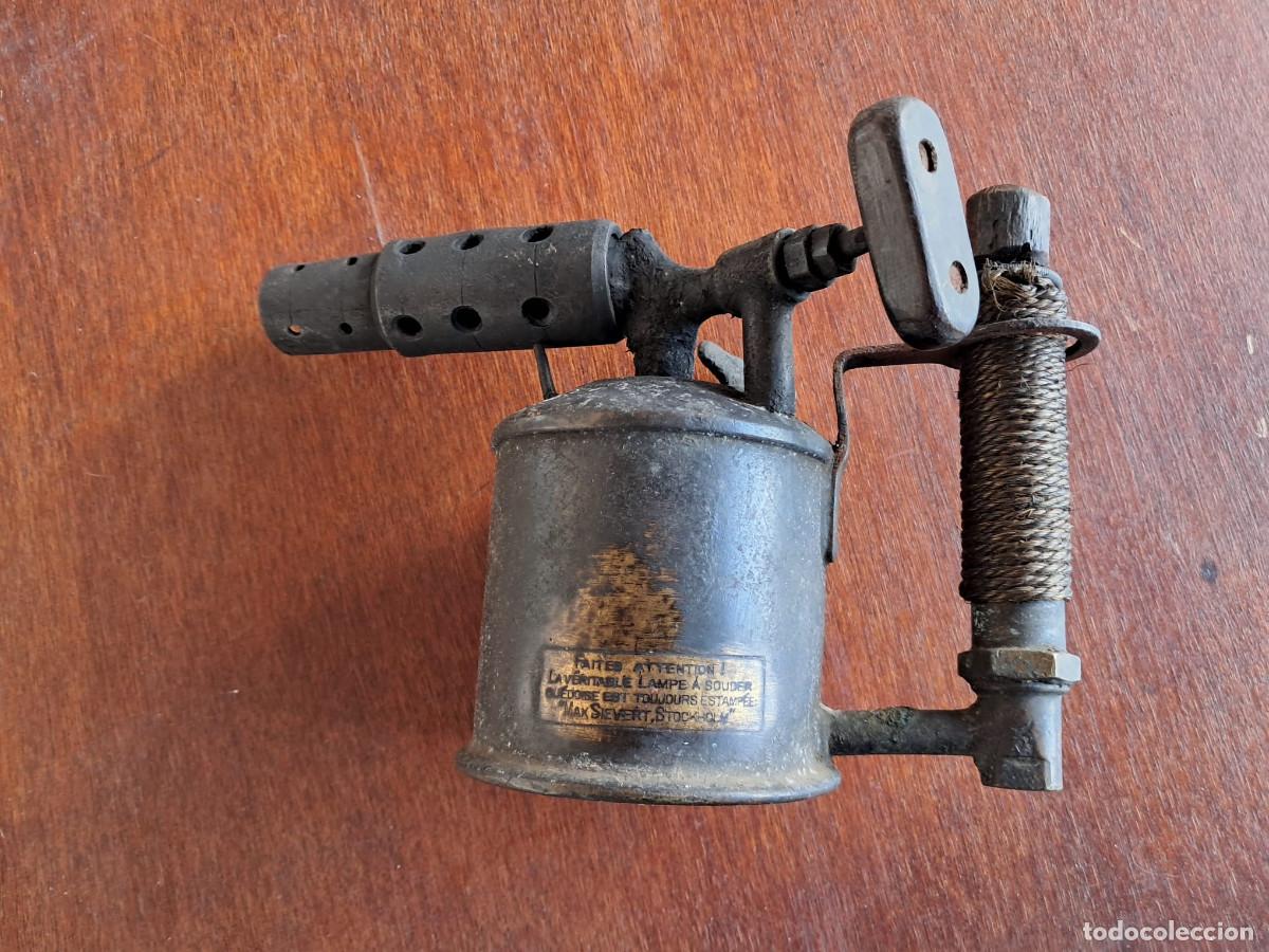 Antig&uuml;edades: Soldador soplete antiguo - Foto 1