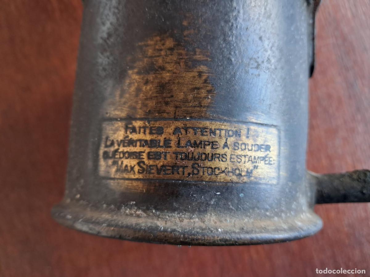 Antig&uuml;edades: Soldador soplete antiguo - Foto 2