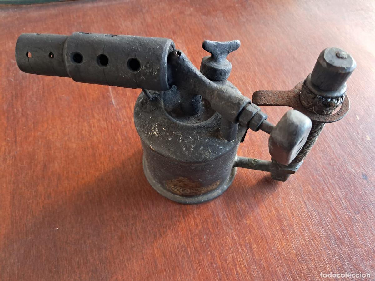 Antig&uuml;edades: Soldador soplete antiguo - Foto 3