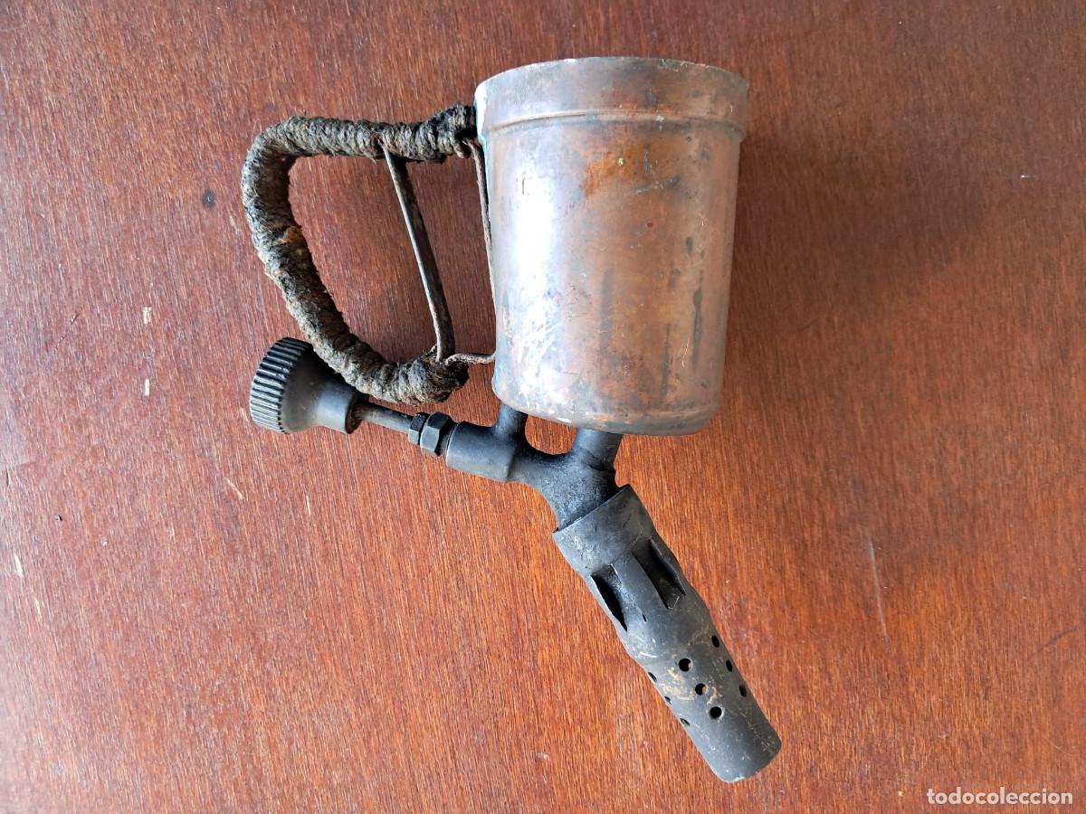 Antig&uuml;edades: soplete soldador de cobre - Foto 4