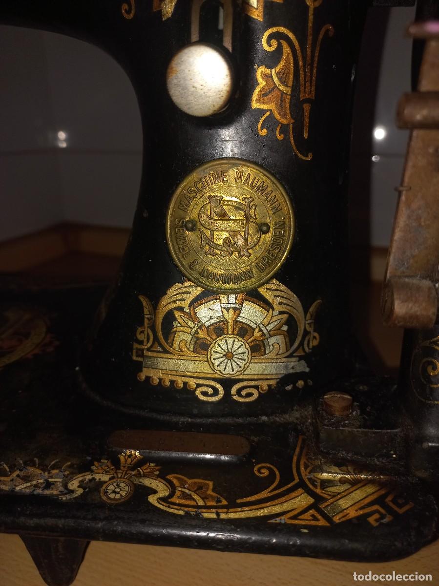 Antig&uuml;edades: M&aacute;quina de coser Naumann - Foto 2
