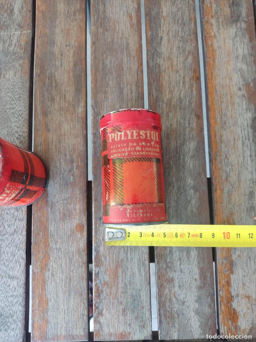Antig&uuml;edades: Antiguas latas Polyestol de cintas impregnadas en Mentol - Foto 1