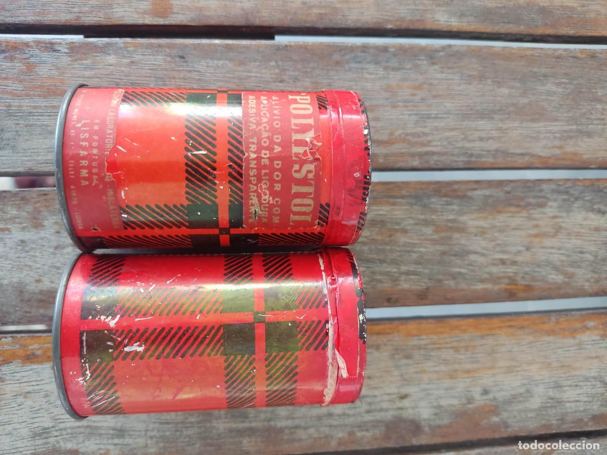 Antig&uuml;edades: Antiguas latas Polyestol de cintas impregnadas en Mentol - Foto 8