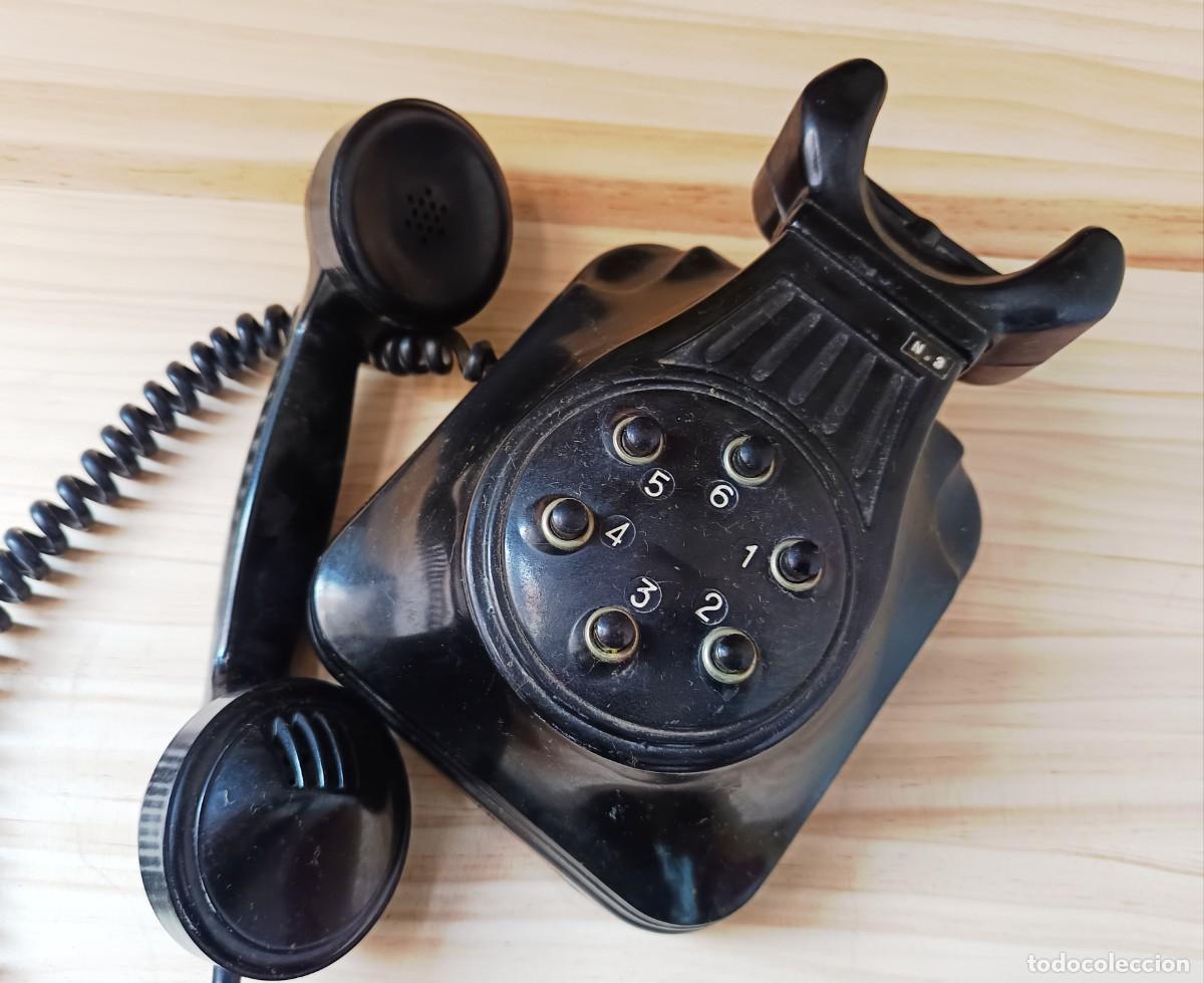 Tel&eacute;fonos: TELEFONO INTERFONO VINTAGE DE BAQUELITA - Foto 1