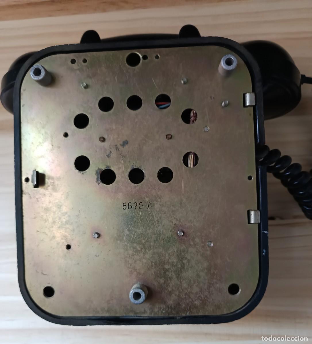 Tel&eacute;fonos: TELEFONO INTERFONO VINTAGE DE BAQUELITA - Foto 3