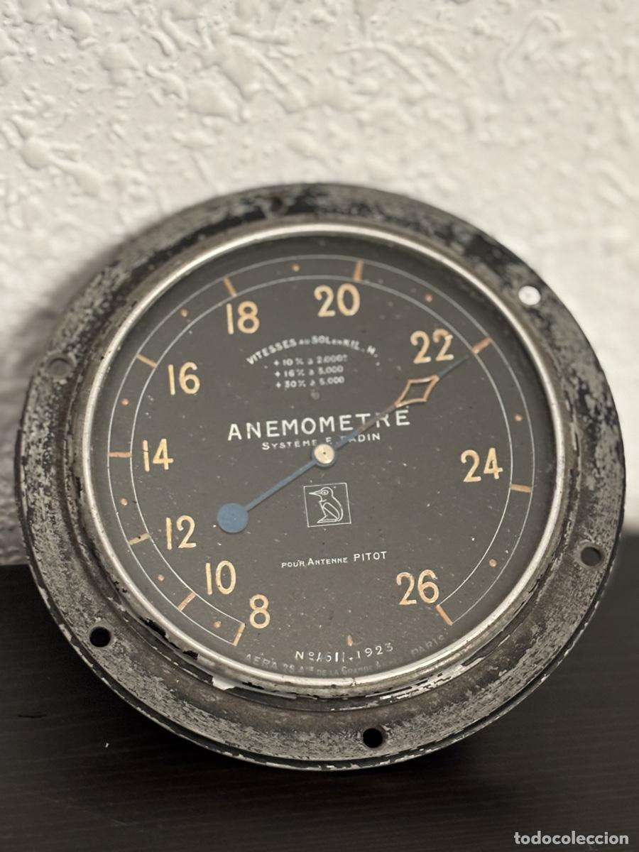 Antig&uuml;edades: Anemometro Badin 1923 AERA PARIS - Foto 1