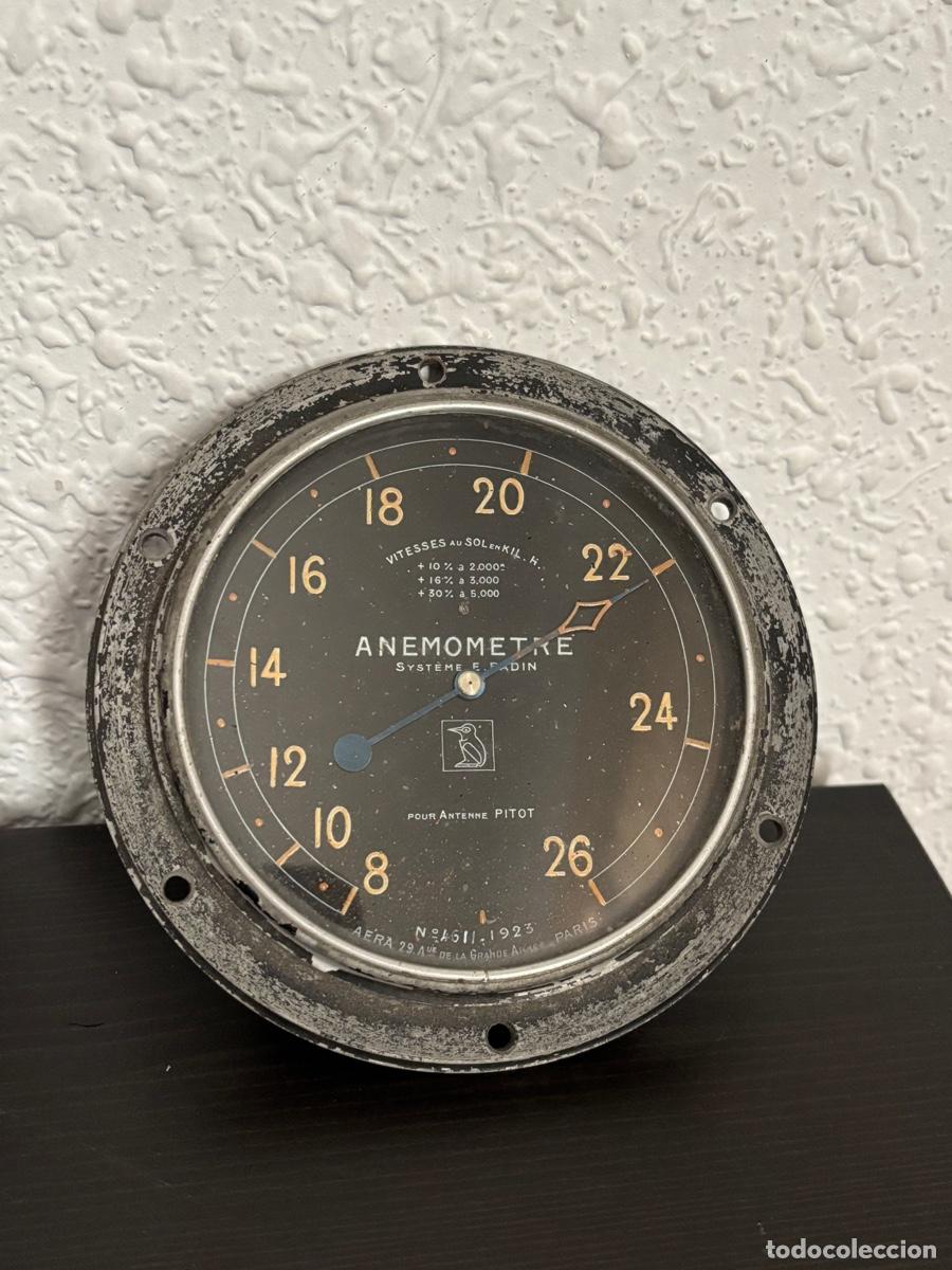 Antig&uuml;edades: Anemometro Badin 1923 AERA PARIS - Foto 2