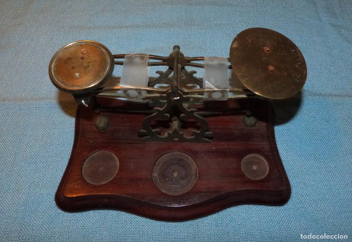 Antig&uuml;edades: BALANZA POSTAL VICTORIANA, DETERIORADA - Foto 13