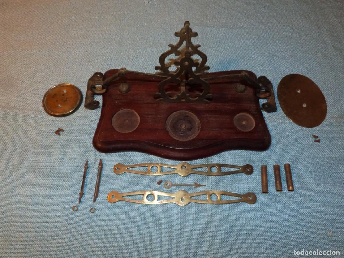 Antig&uuml;edades: BALANZA POSTAL VICTORIANA, DETERIORADA - Foto 14