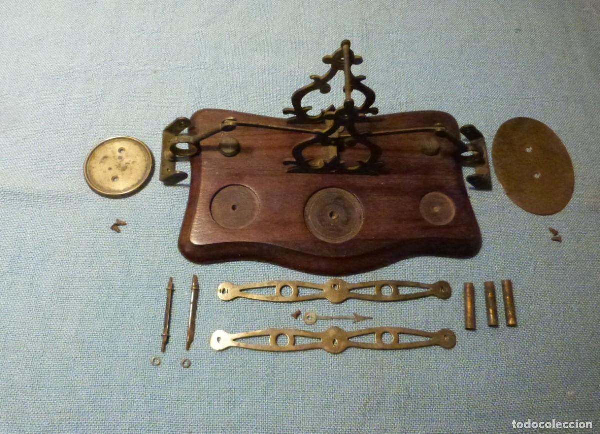 Antig&uuml;edades: BALANZA POSTAL VICTORIANA, DETERIORADA - Foto 19