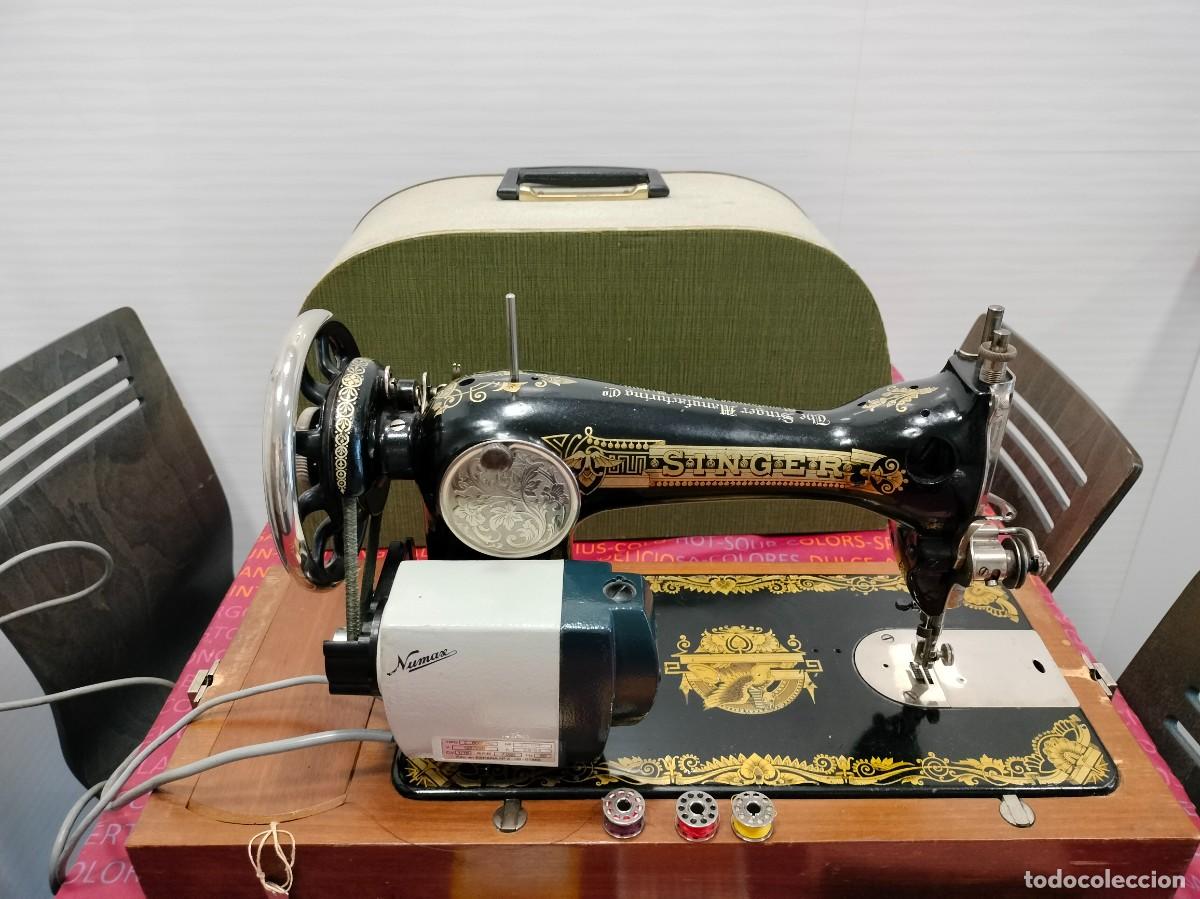Antig&uuml;edades: MAQUINA DE COSER SINGER - Foto 2