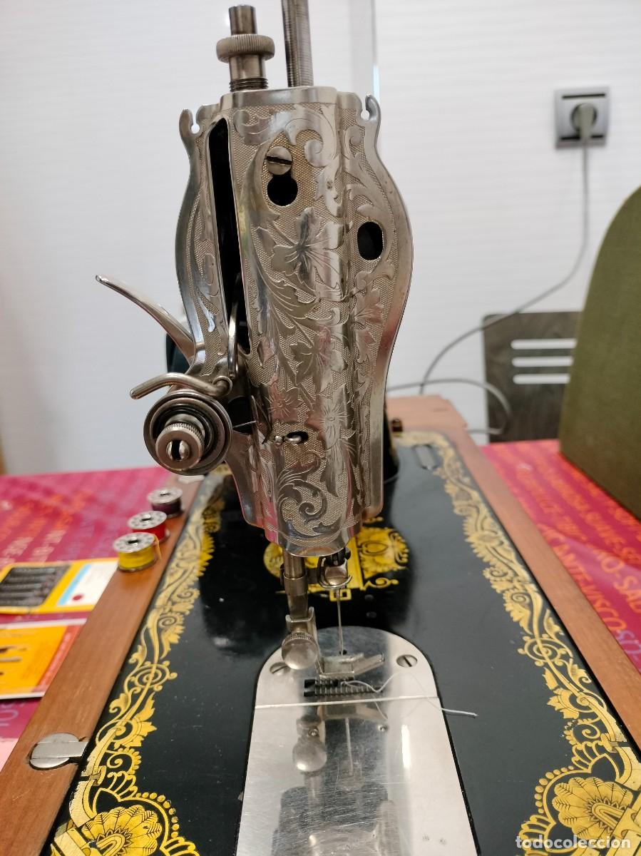Antig&uuml;edades: MAQUINA DE COSER SINGER - Foto 3