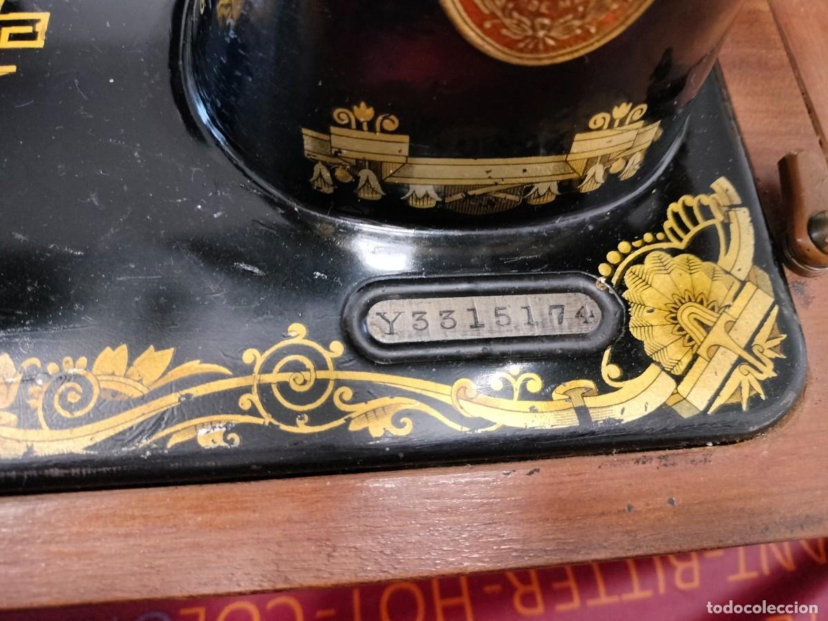 Antig&uuml;edades: MAQUINA DE COSER SINGER - Foto 5