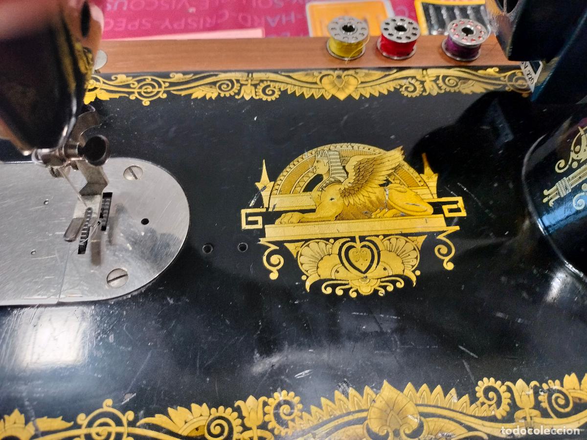 Antig&uuml;edades: MAQUINA DE COSER SINGER - Foto 6
