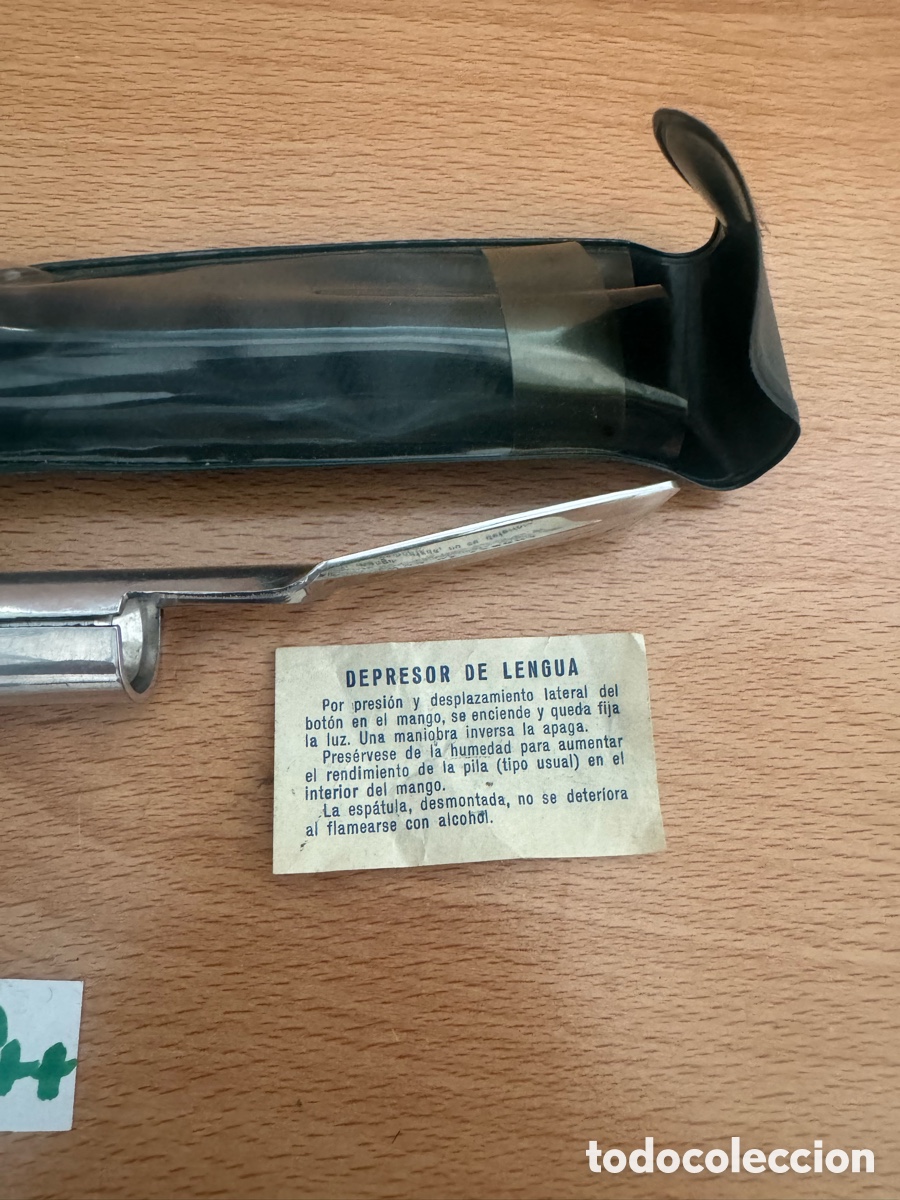 Antig&uuml;edades: Antiguo DEPRESOR DE LENGUA - Foto 2