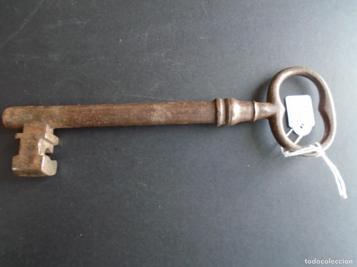Antig&uuml;edades: (LL-504E)ANTIGUA LLAVE PRINCIPIOS DE SIGLO - Foto 6