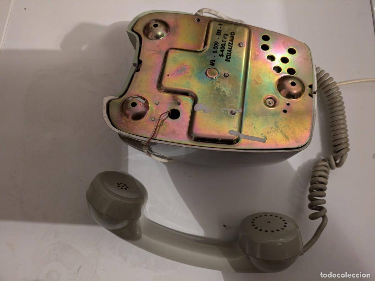 Tel&eacute;fonos: Tel&eacute;fono heraldo de pared gris - Foto 4