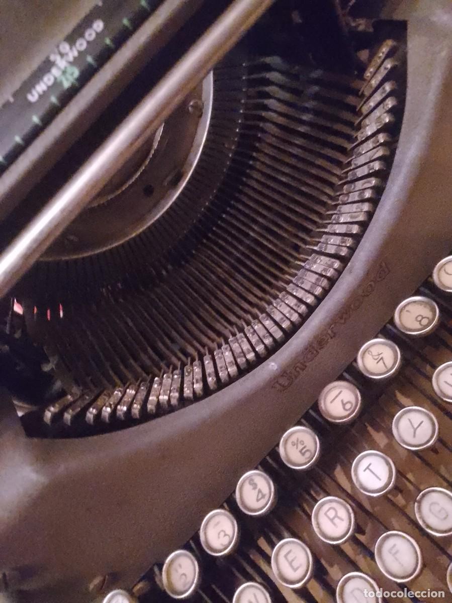 Antig&uuml;edades: M&aacute;quina underwood para restaurar - Foto 4