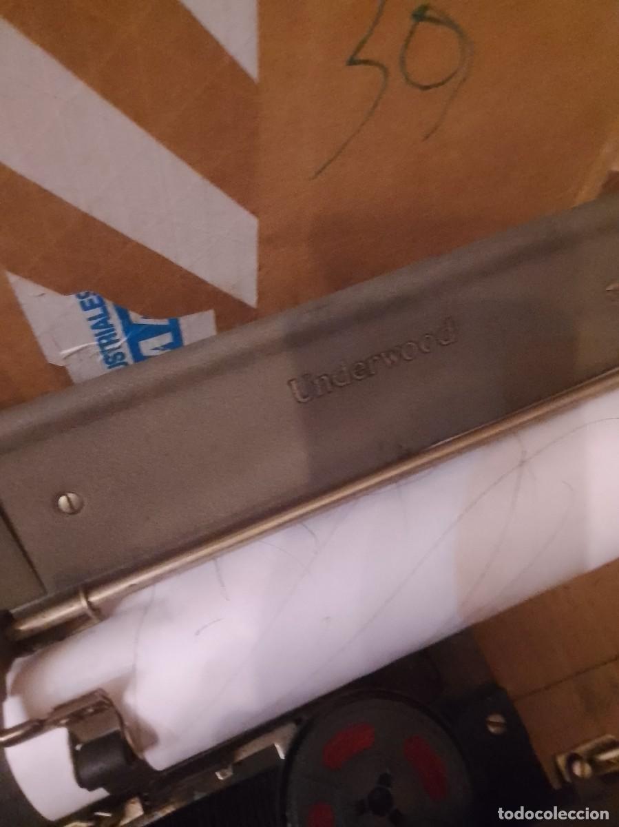 Antig&uuml;edades: M&aacute;quina underwood para restaurar - Foto 8