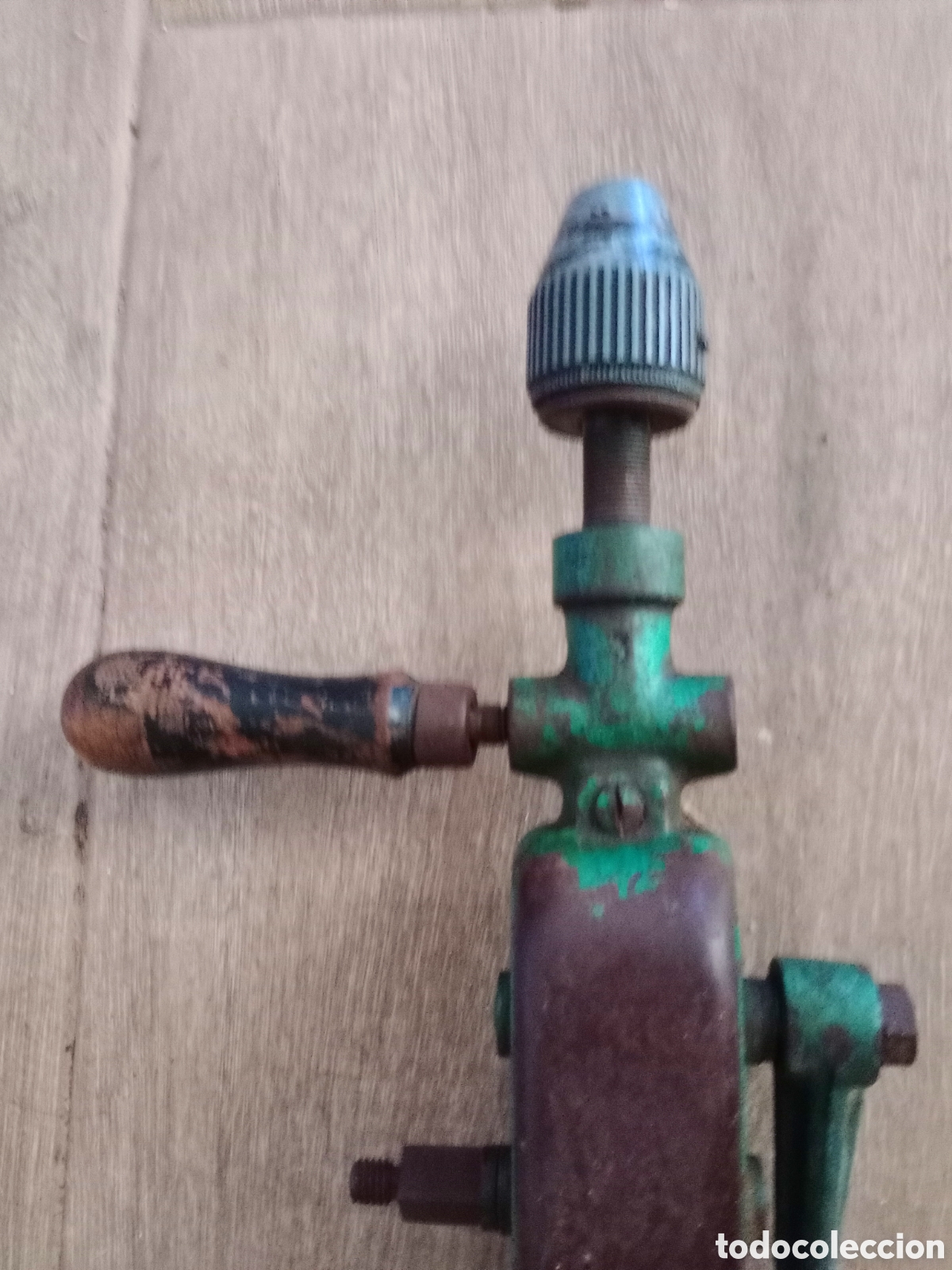 Antig&uuml;edades: Taladro manual antiguo - Foto 4