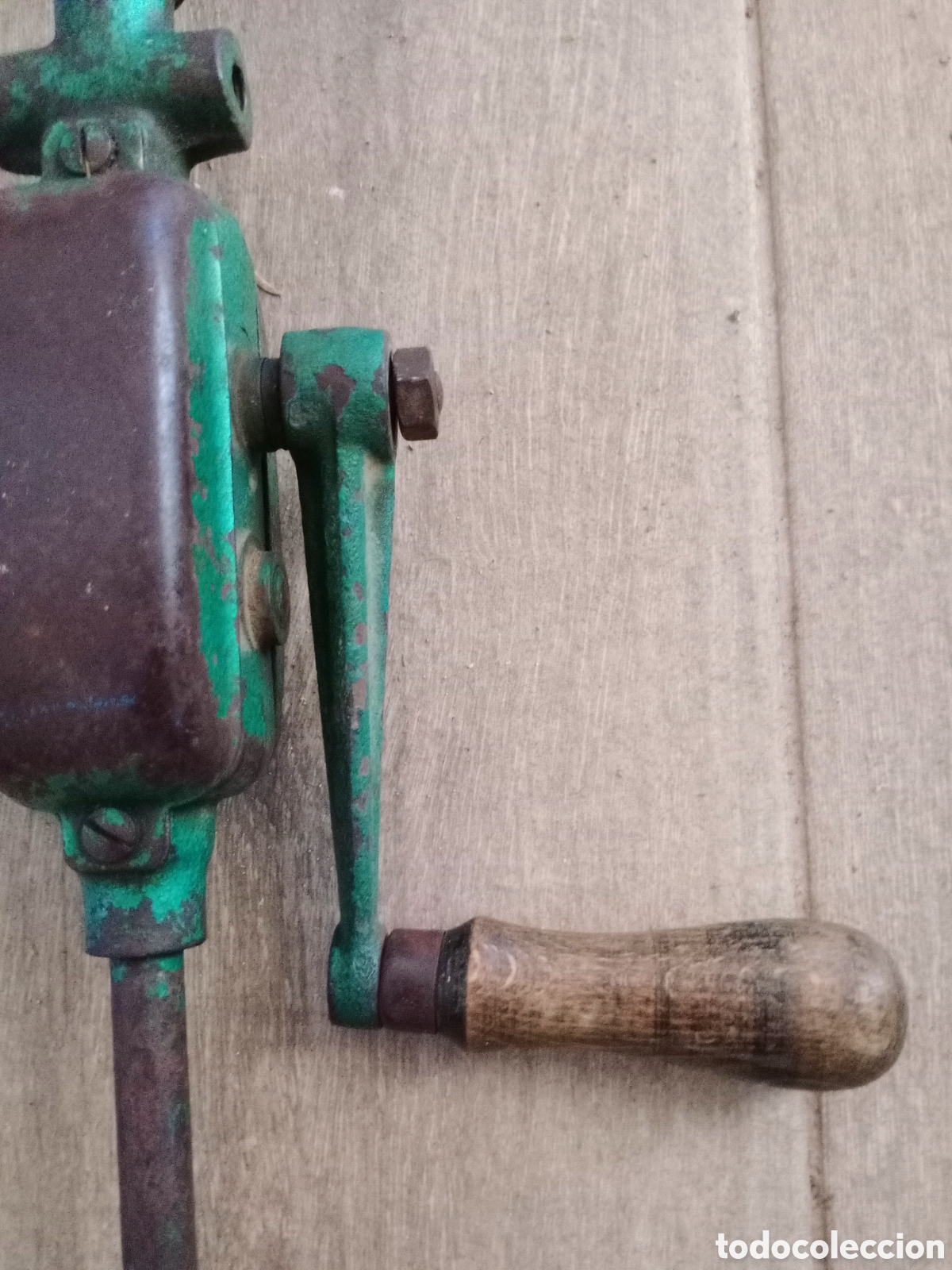 Antig&uuml;edades: Taladro manual antiguo - Foto 5