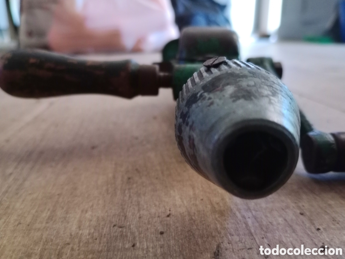 Antig&uuml;edades: Taladro manual antiguo - Foto 6