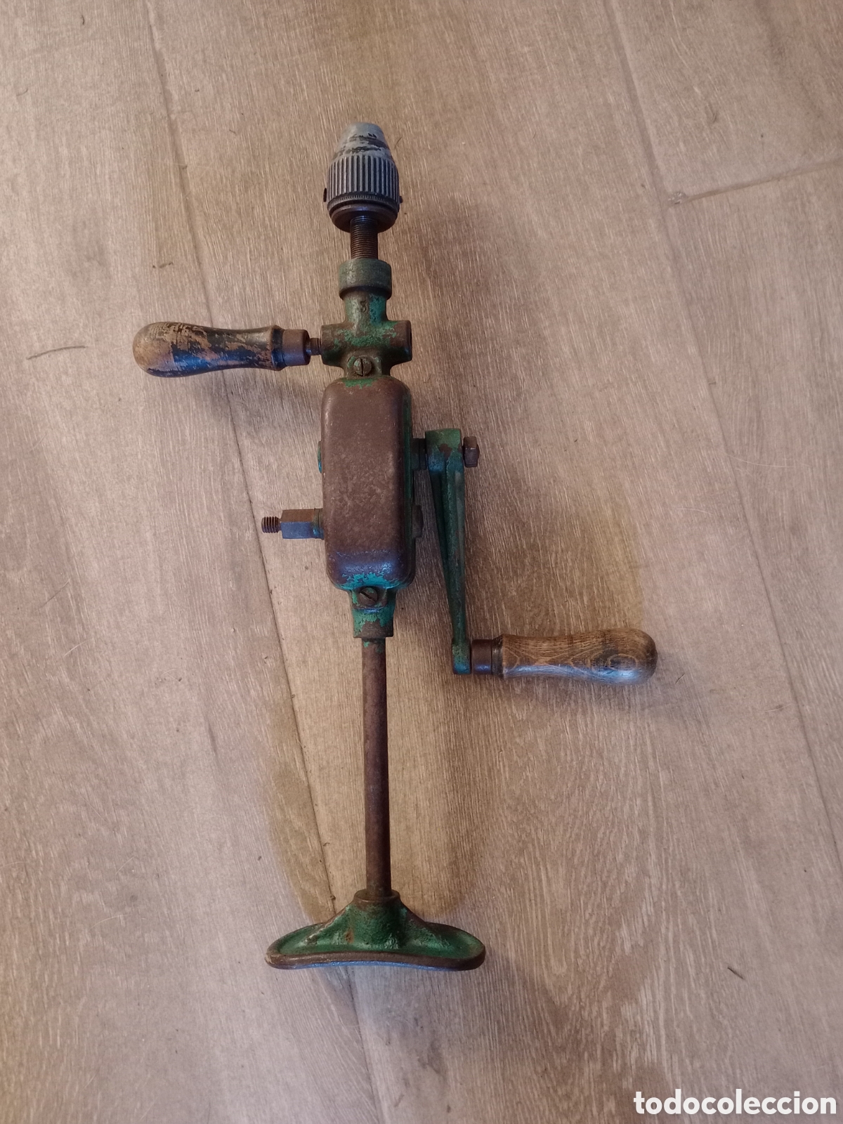 Antig&uuml;edades: Taladro manual antiguo - Foto 1