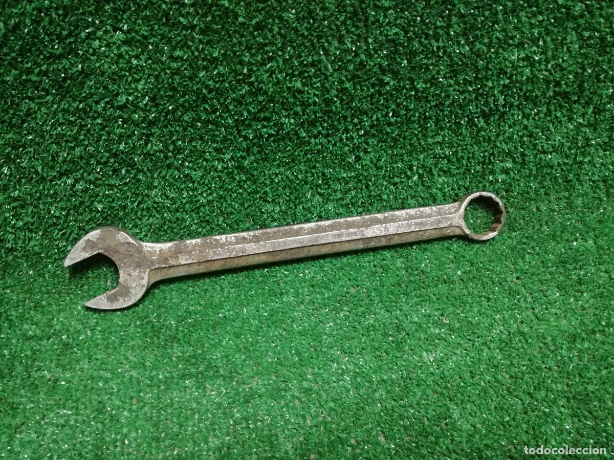 Antig&uuml;edades: LLAVE FIJA COMBINADA PARA TUERCAS - KING DICK 5/8W - HERRAMIENTA - Foto 3