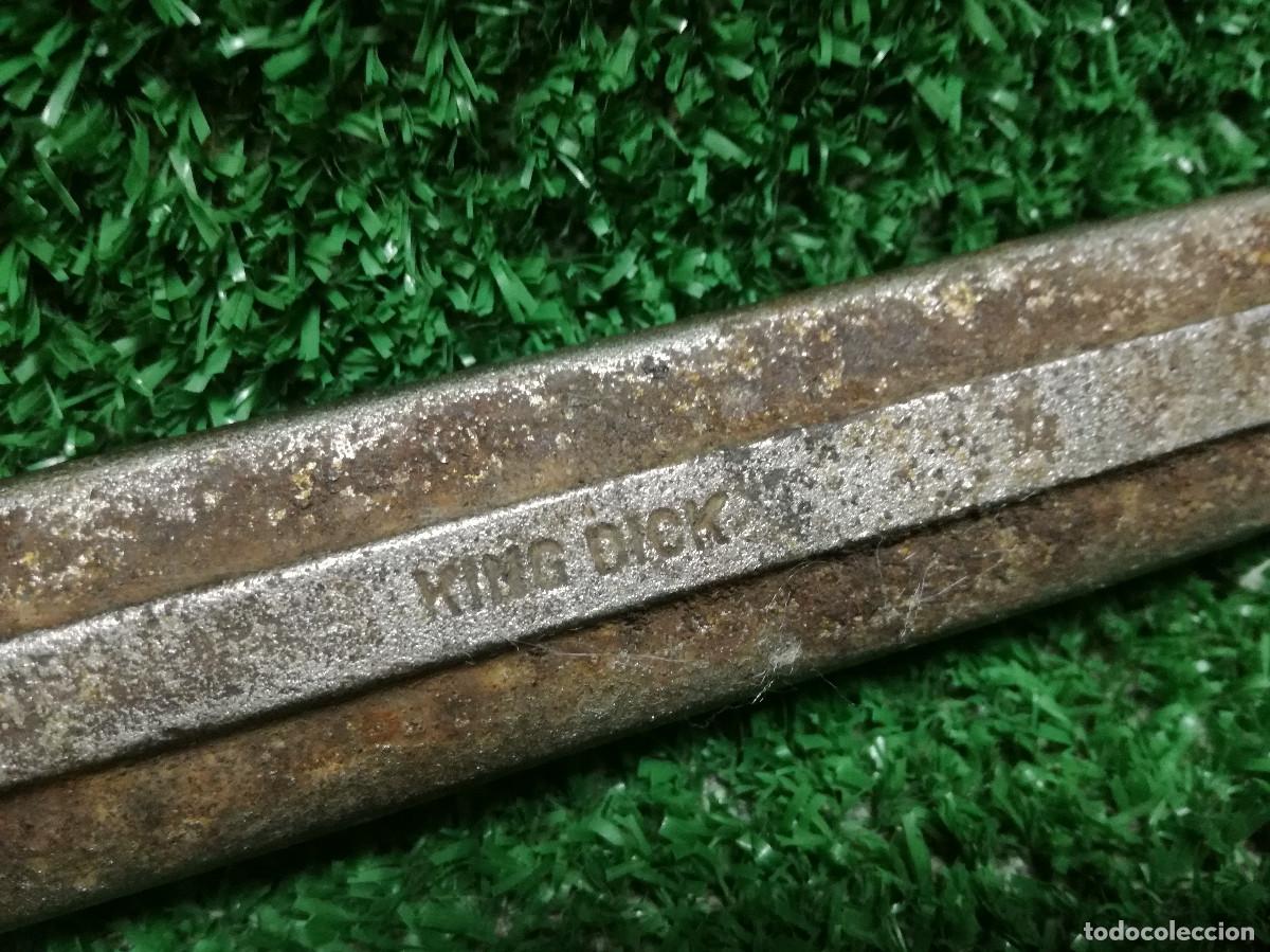 Antig&uuml;edades: LLAVE FIJA COMBINADA PARA TUERCAS - KING DICK 5/8W - HERRAMIENTA - Foto 4
