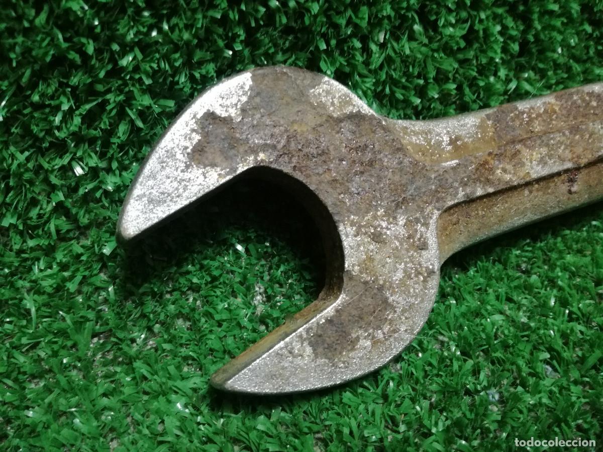 Antig&uuml;edades: LLAVE FIJA COMBINADA PARA TUERCAS - KING DICK 5/8W - HERRAMIENTA - Foto 6