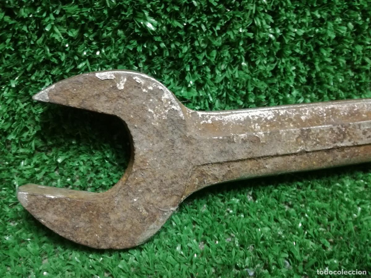 Antig&uuml;edades: LLAVE FIJA COMBINADA PARA TUERCAS - KING DICK 5/8W - HERRAMIENTA - Foto 9