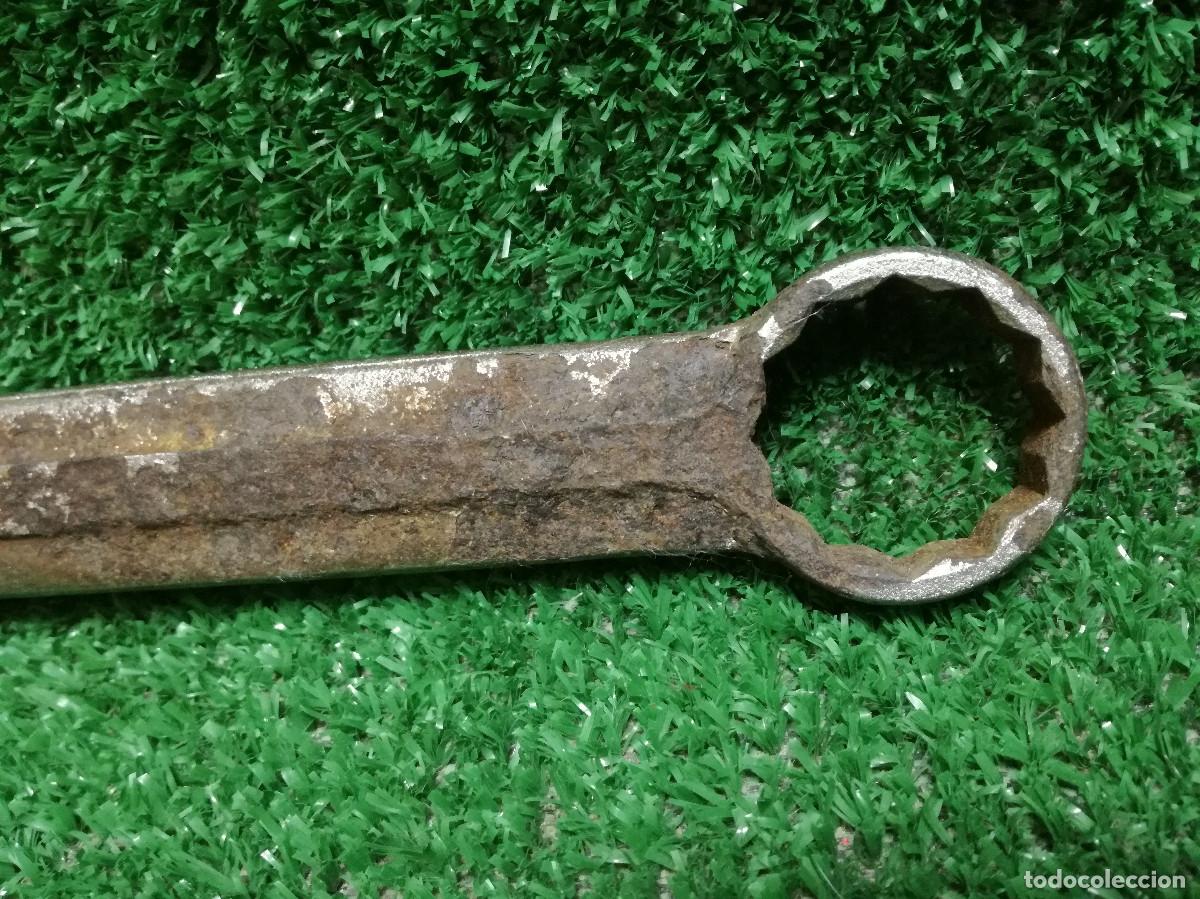 Antig&uuml;edades: LLAVE FIJA COMBINADA PARA TUERCAS - KING DICK 5/8W - HERRAMIENTA - Foto 10