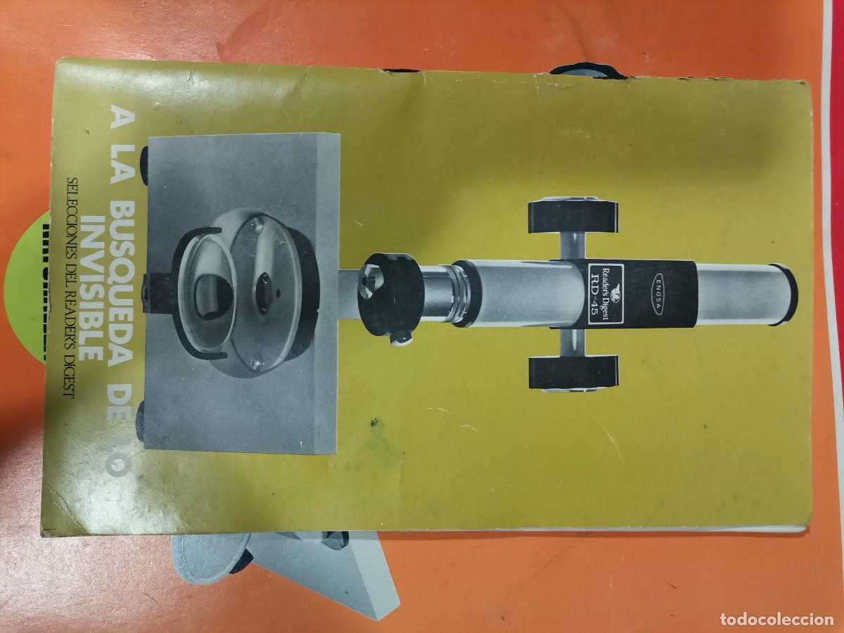 Antig&uuml;edades: Microscopio RD -45, a&ntilde;o 1969 de Reader&acute;s Digest - Foto 7