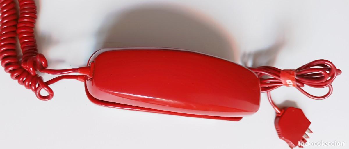 Tel&eacute;fonos: TELEFONO VINTAGE GONDOLA ROJO - Foto 4