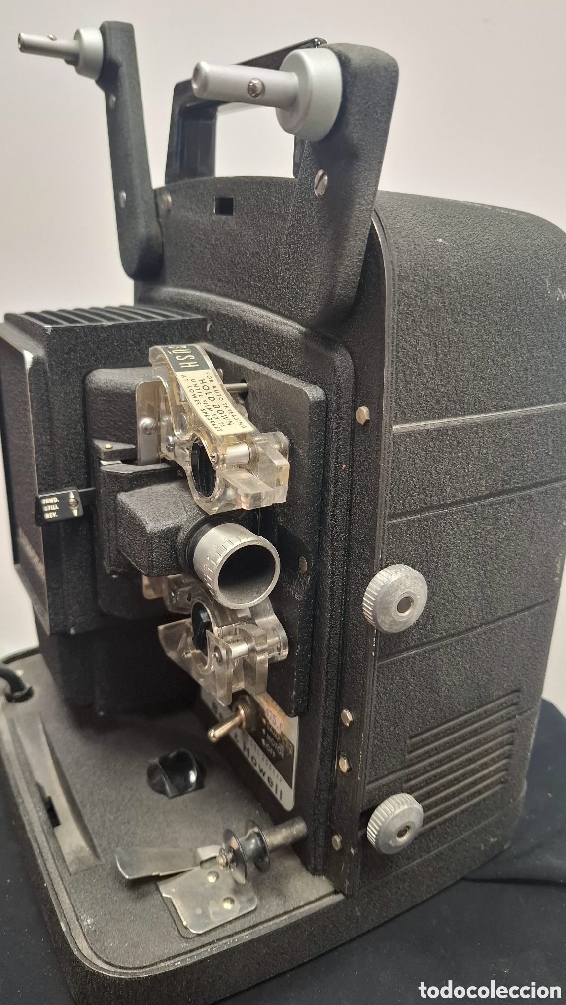 Antig&uuml;edades: Proyector de pel&iacute;culas Bell & Howell 256 EXP. Funcionando. - Foto 3