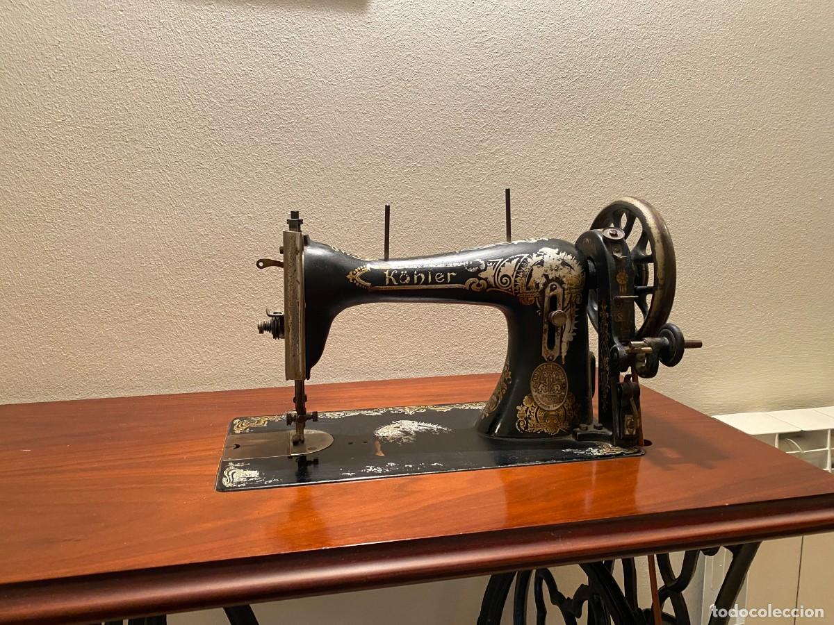 Antig&uuml;edades: M&aacute;quina de coser Kohler - Foto 3