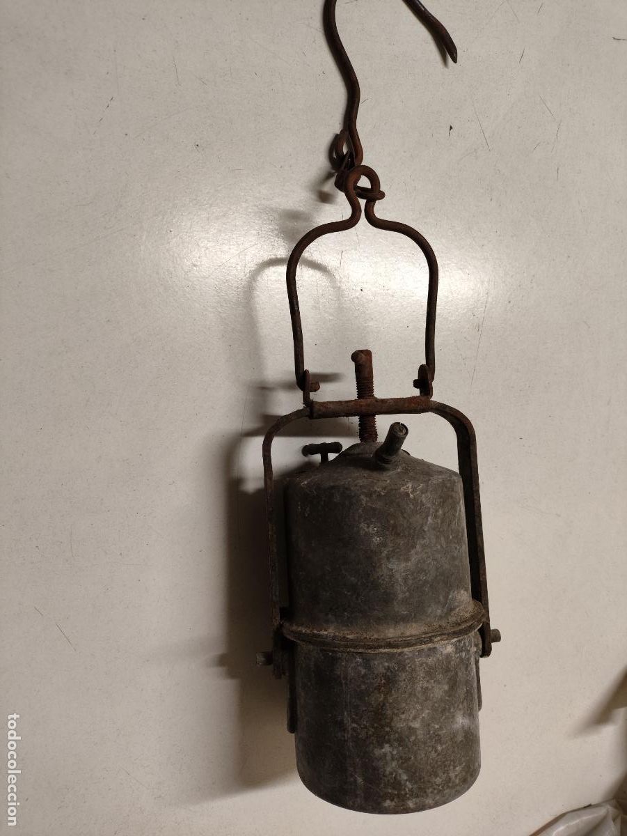 Antig&uuml;edades: ANTIGUO CARBURO DE MINA - Foto 3