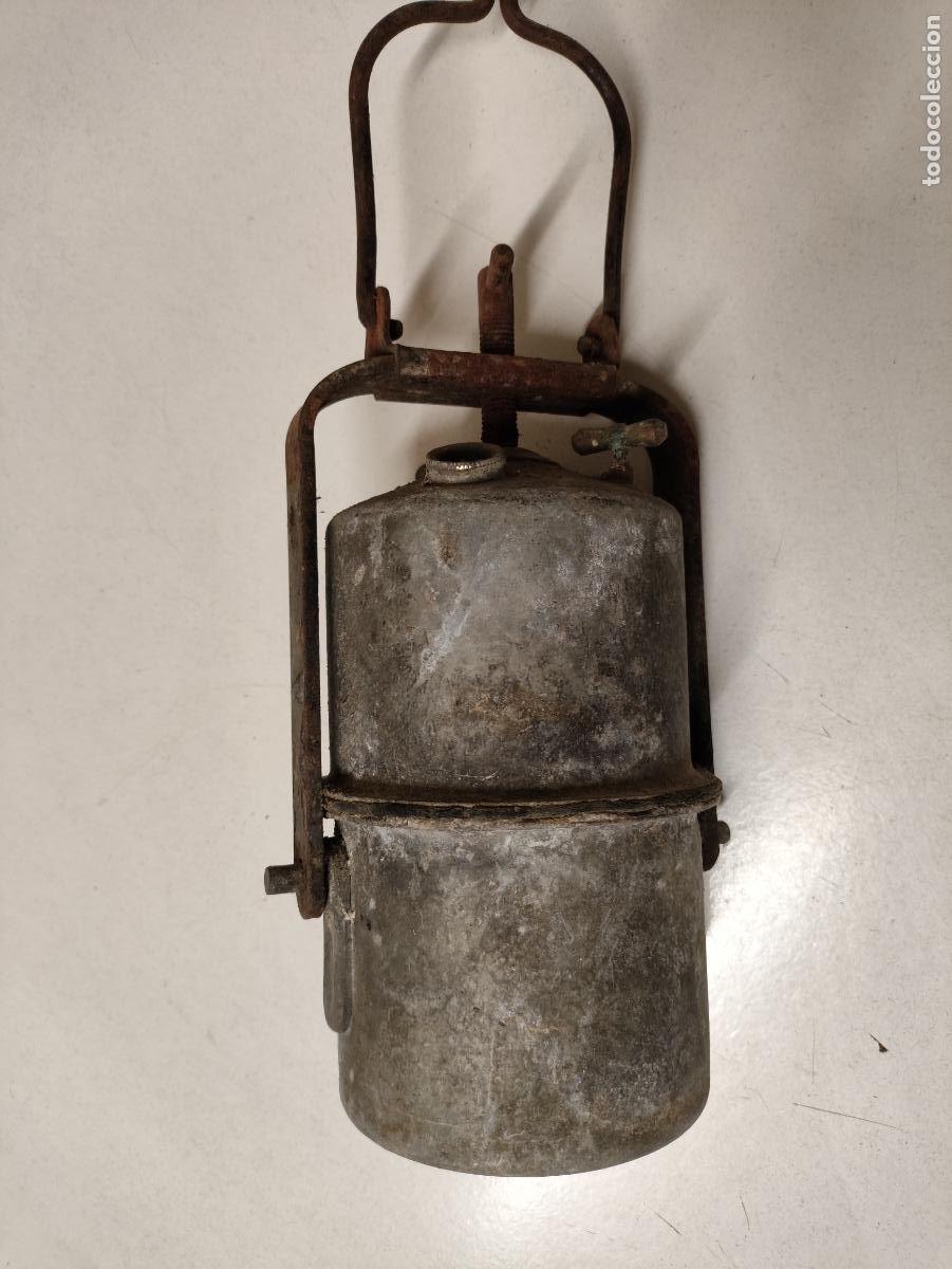 Antig&uuml;edades: ANTIGUO CARBURO DE MINA - Foto 1