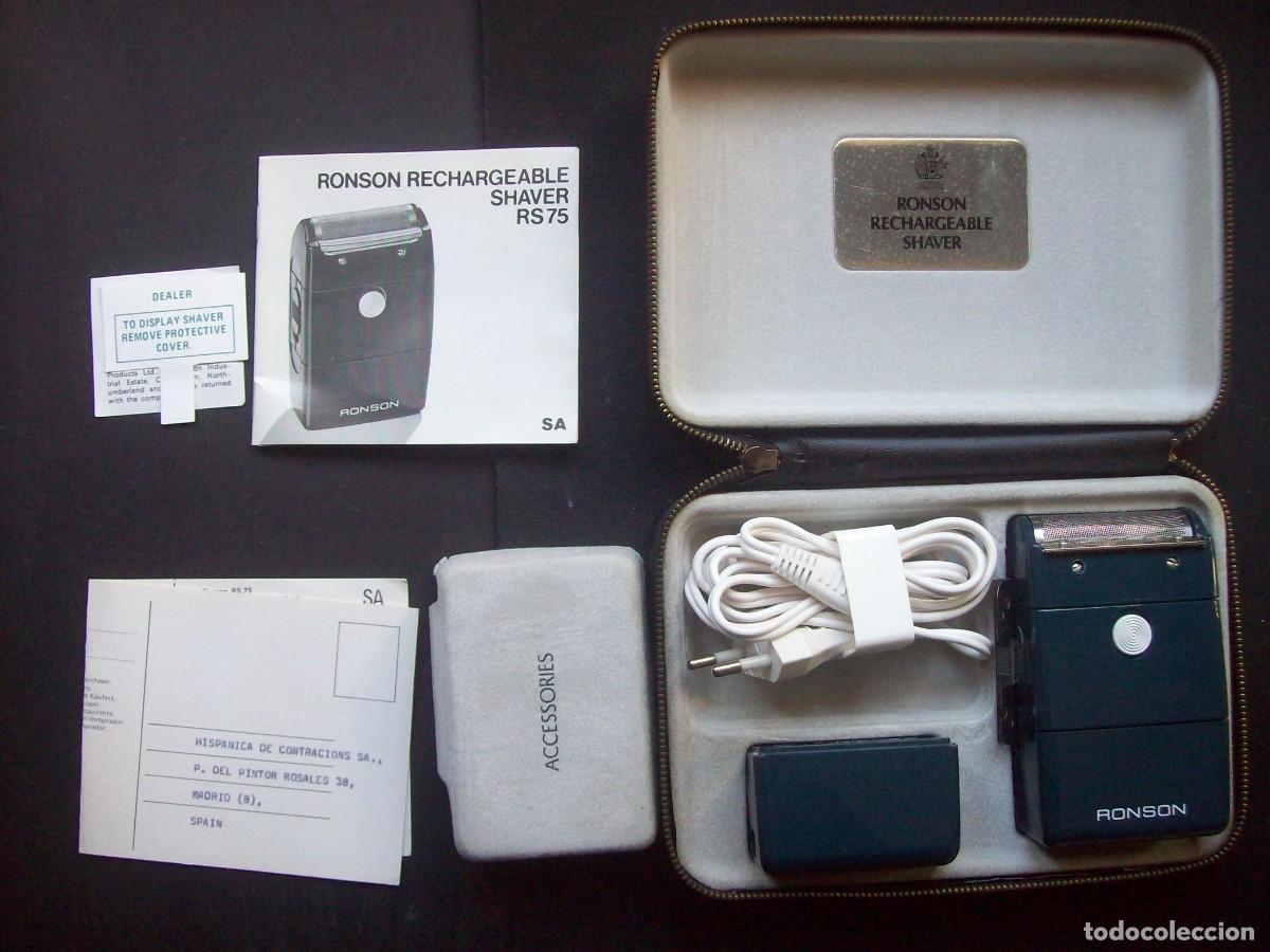 Antig&uuml;edades: RONSON MAQUINA DE AFEITAR RECARGABLE. RS75 - Foto 1