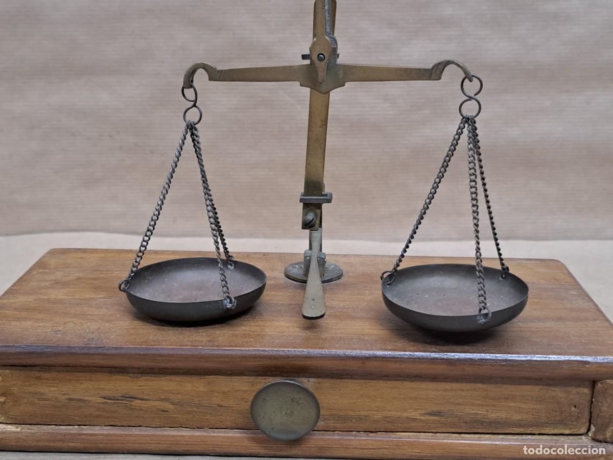 Antig&uuml;edades: Peque&ntilde;a balanza para pesar oro - Foto 4