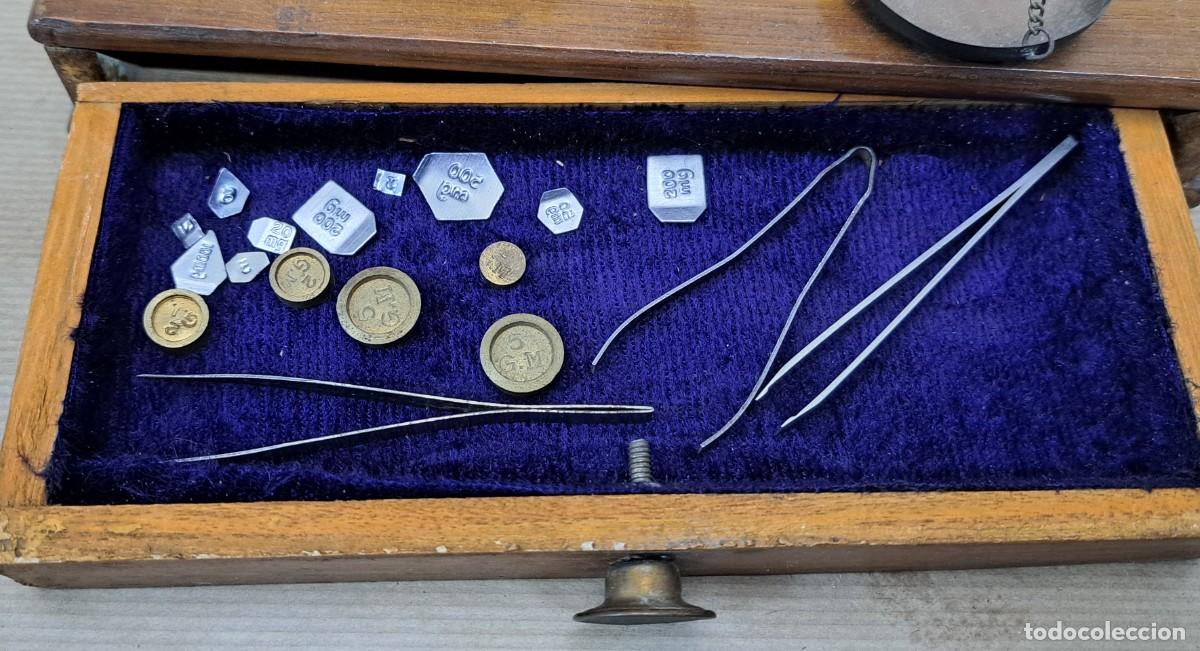 Antig&uuml;edades: Peque&ntilde;a balanza para pesar oro - Foto 5