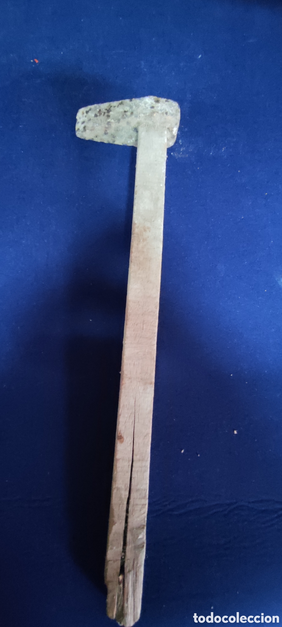 Antig&uuml;edades: Antigua herramienta y tapa de hierro - Foto 3