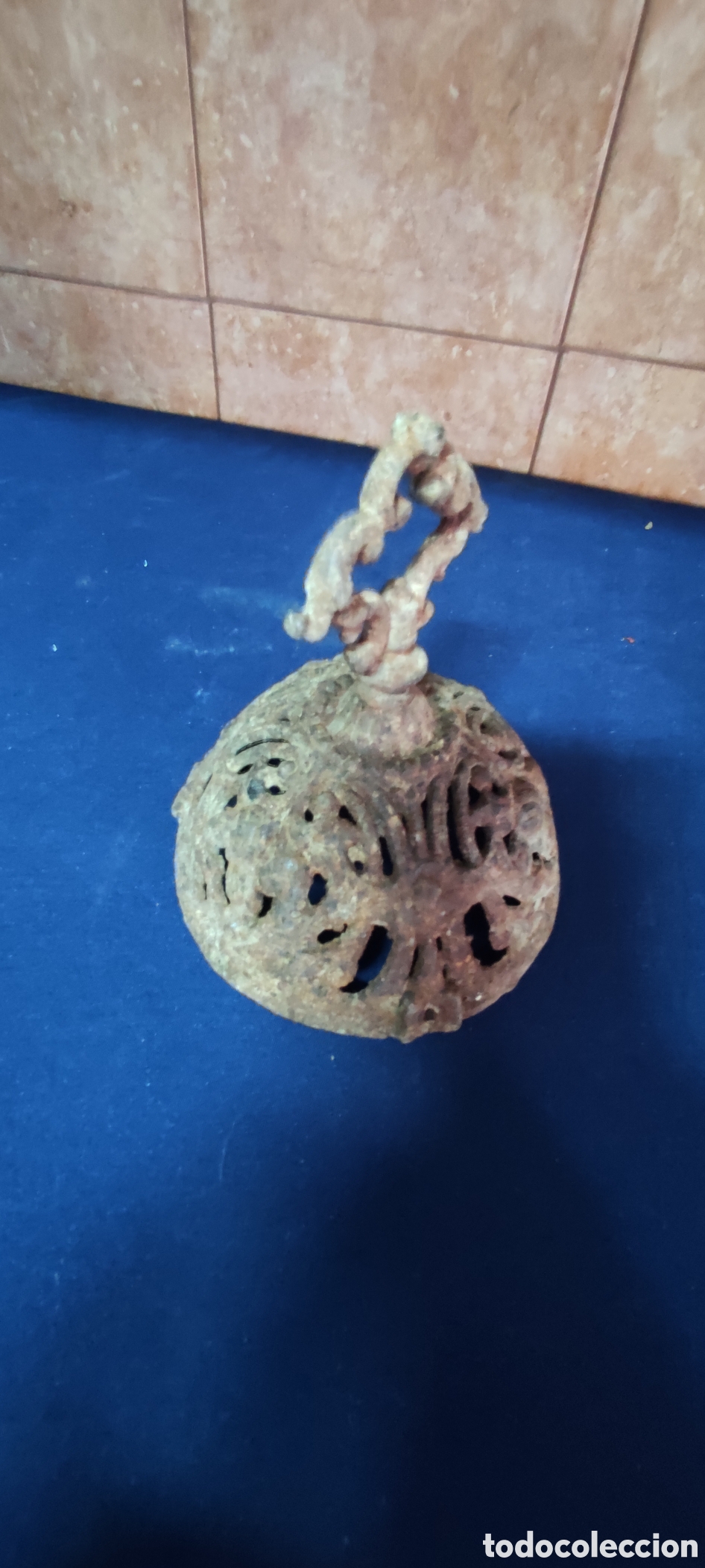 Antig&uuml;edades: Antigua herramienta y tapa de hierro - Foto 5