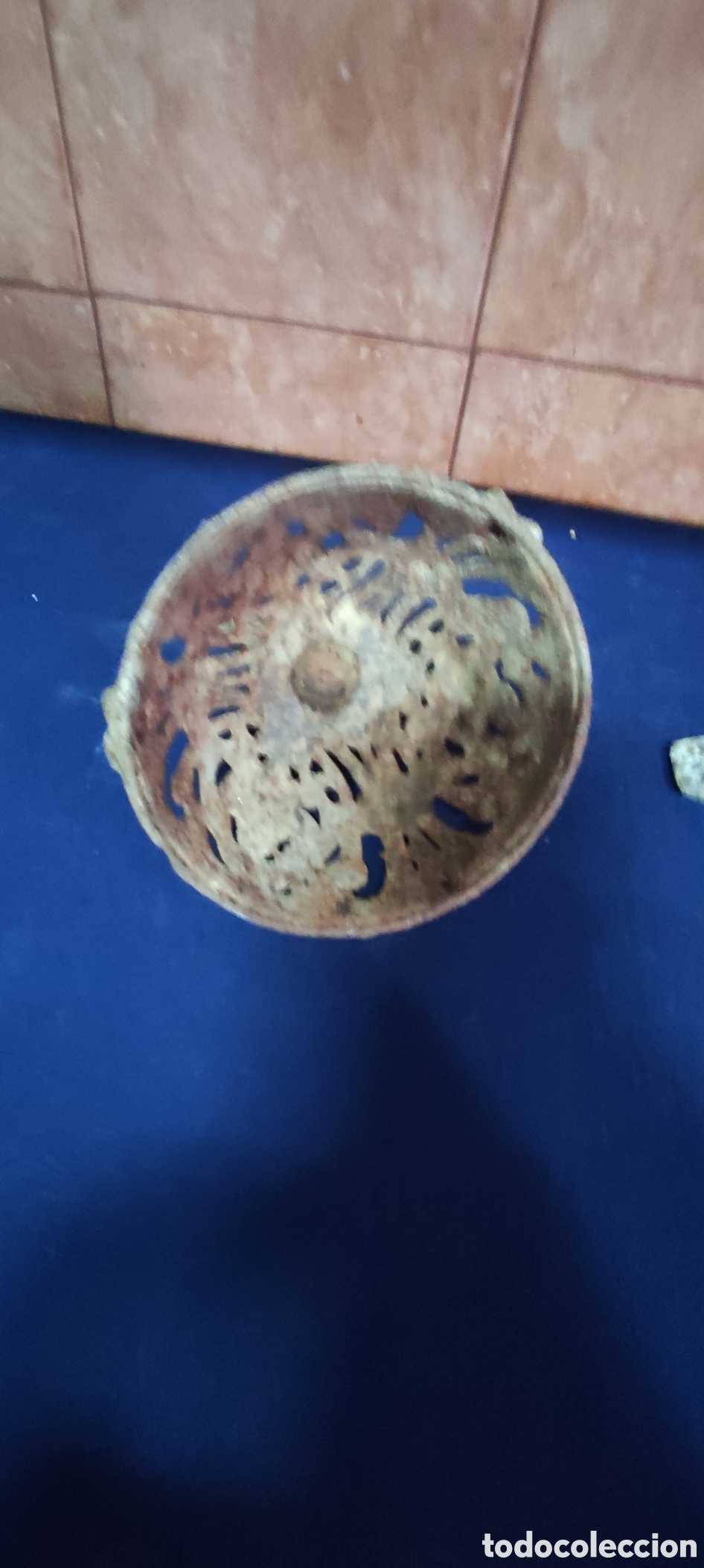 Antig&uuml;edades: Antigua herramienta y tapa de hierro - Foto 6