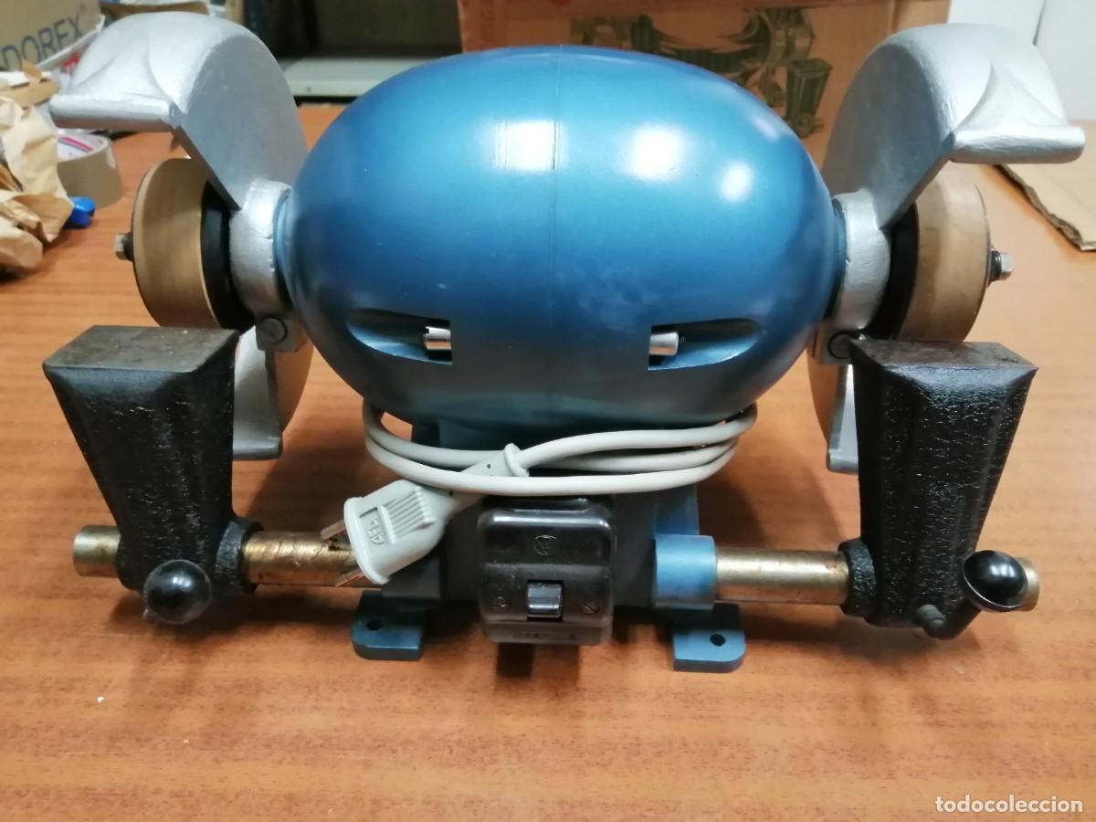 Antig&uuml;edades: AMOLADORA DE BANCO DOBLE NUMAX - Foto 1