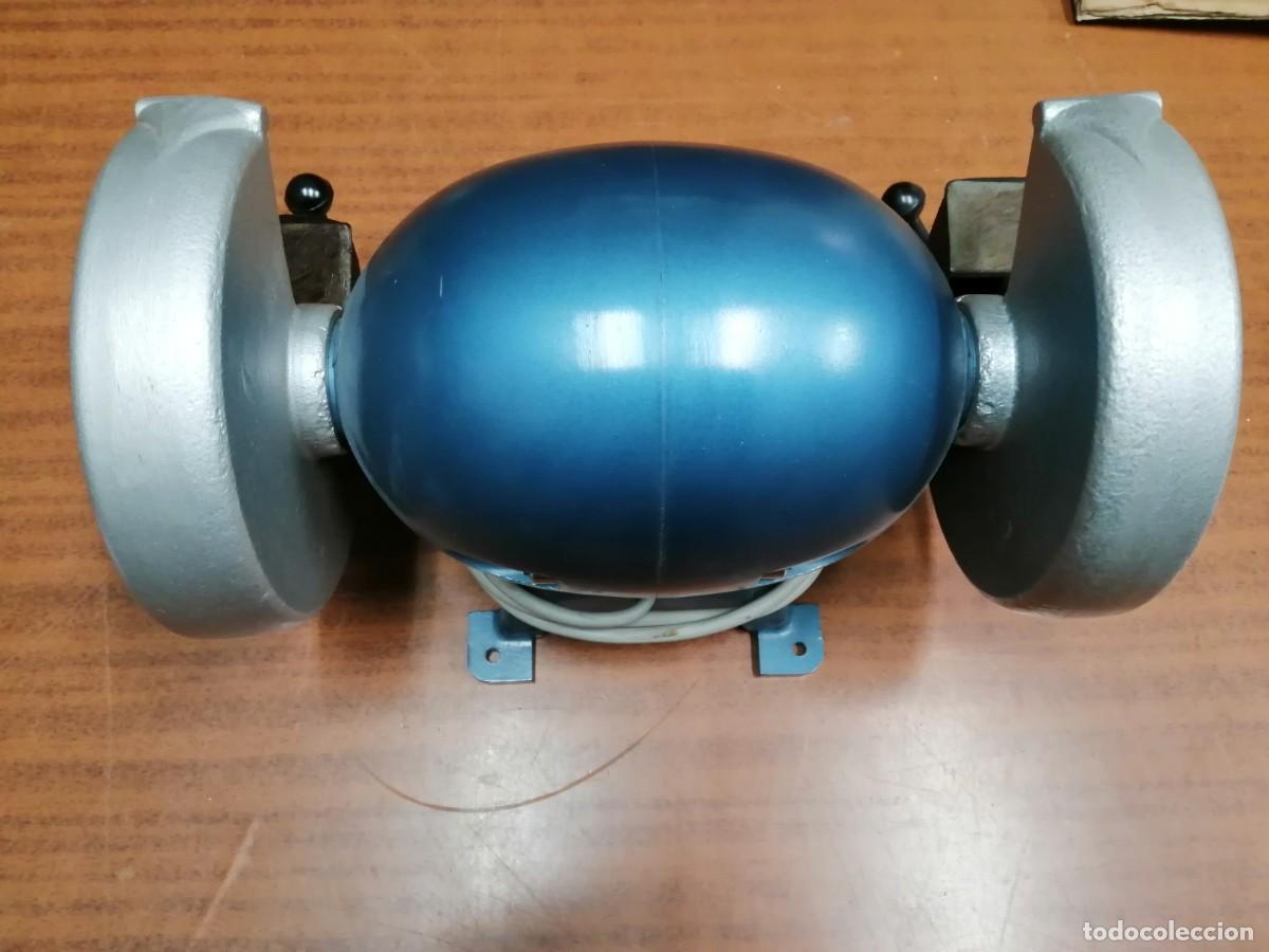 Antig&uuml;edades: AMOLADORA DE BANCO DOBLE NUMAX - Foto 2