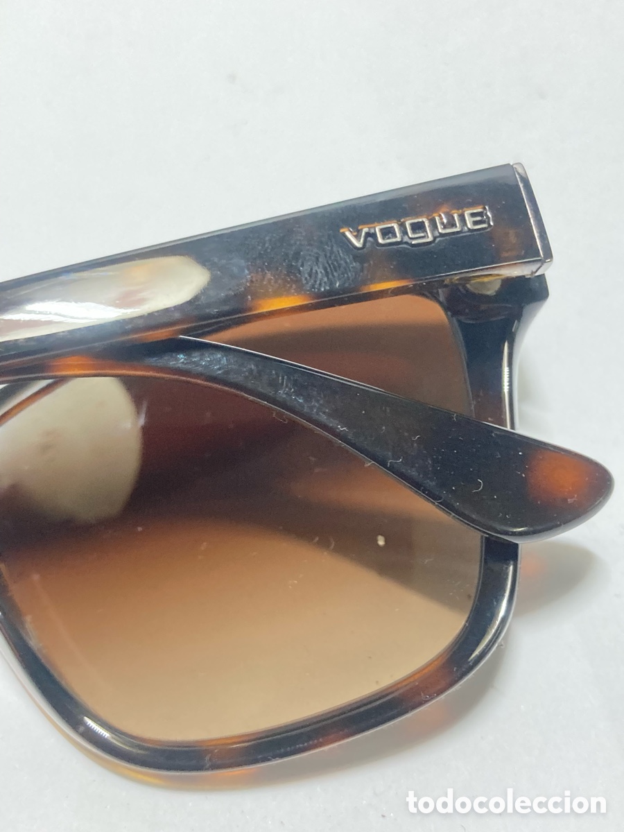Antig&uuml;edades: Gafas de sol Vogue marron /XY7 - Foto 4