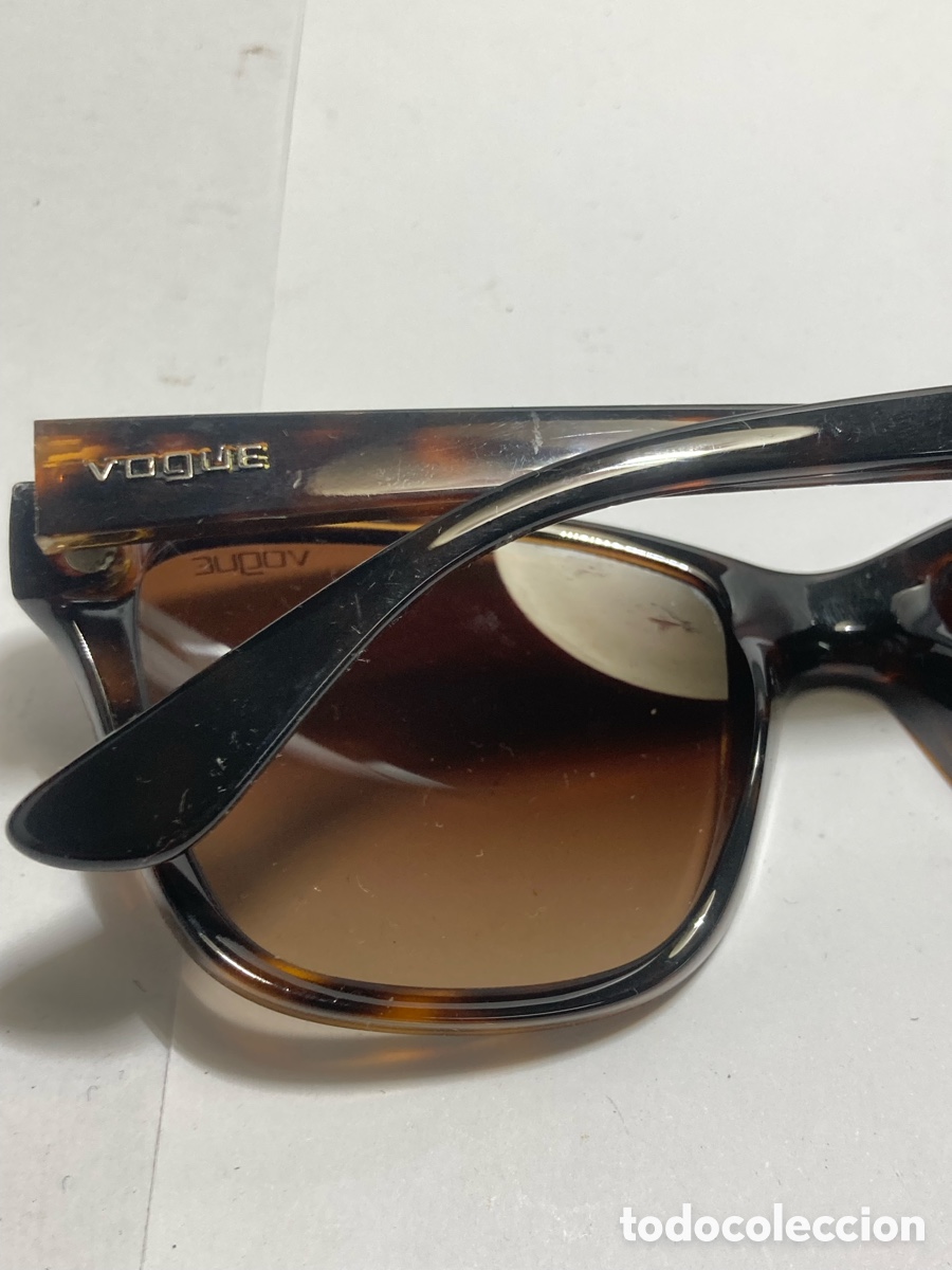 Antig&uuml;edades: Gafas de sol Vogue marron /XY7 - Foto 5