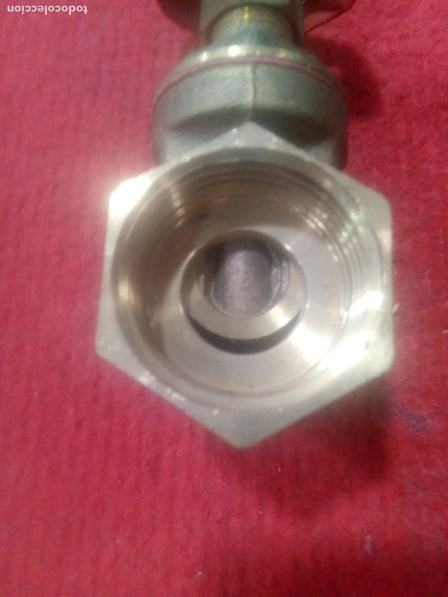 Antig&uuml;edades: LLAVE DE PASO COMPUERTA 1 PULGADA - Foto 3